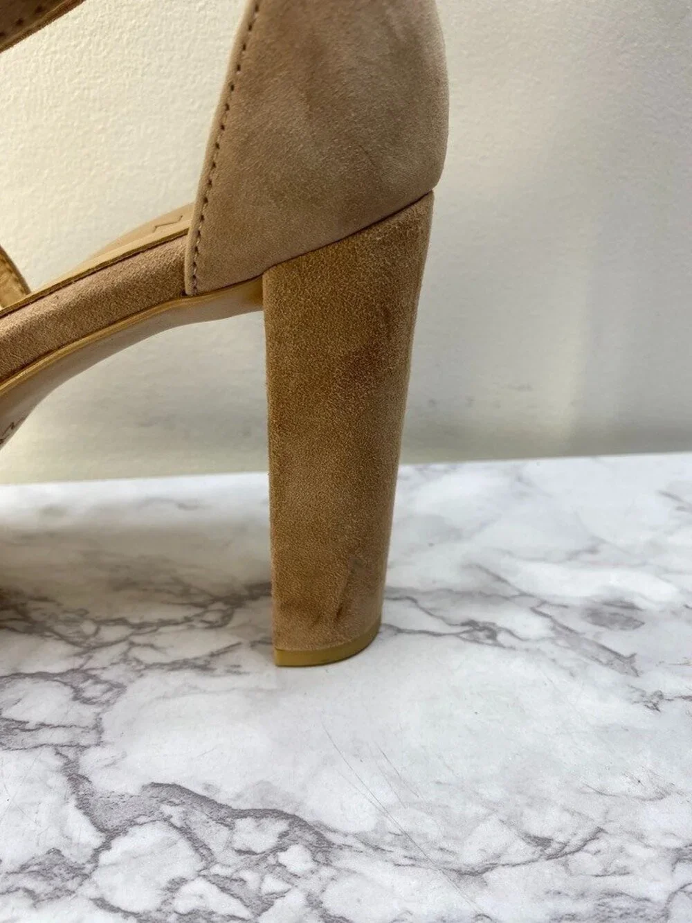Naturalizer Women's Beige Ankle Strap Sandal - Melody SZ 11